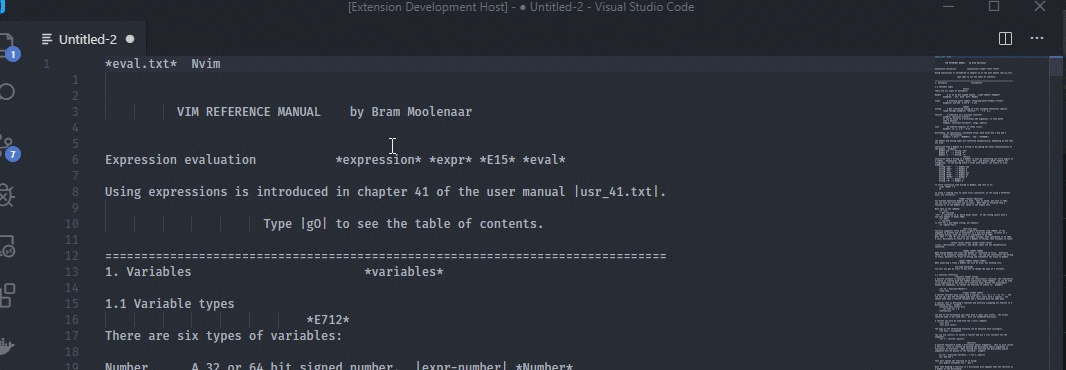 lua api_Neovim VSCode扩展配置_Neovim与VSCode集成使用教程