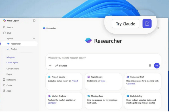 Microsoft 365 Copilot Claude Sonnet 4_grok api_Microsoft 365 Copilot Claude Opus 4.1